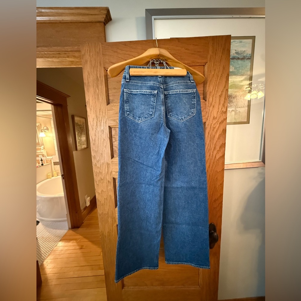PAIGE Wide-Leg Jeans Sasha modernism wash like new - Picture 2 of 9